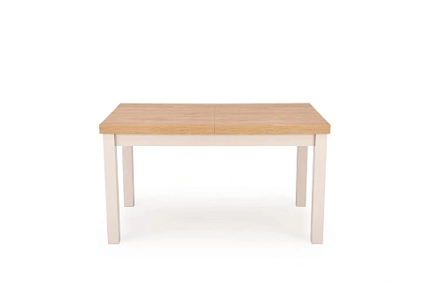 Стол обеденный HALMAR TIAGO дуб гикори/кашемир 140-220/80