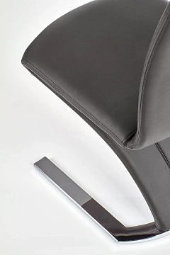 Стул HALMAR K188 черный/хром 